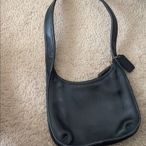 Coach Vintage Black Satchel Bag Shoulder Bag